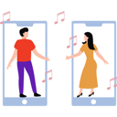پیش‌نمایش فایل boy-asking-girl-for-dance-online-10012662 از پک چت کردن