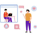 پیش‌نمایش فایل boys-chatting-online-10012661 از پک چت کردن