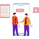 پیش‌نمایش فایل businessman-doing-contract-dealing-10012635 از پک چت کردن