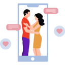 پیش‌نمایش فایل couple-having-an-online-romance-10012631 از پک چت کردن