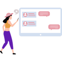 پیش‌نمایش فایل girl-reading-message-10012630 از پک چت کردن
