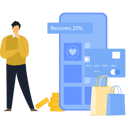 پیش‌نمایش فایل guy-gets-25-cashback-after-payment-9934486 از پک بازگشت وجه و بازپرداخت