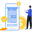 پیش‌نمایش فایل guy-getting-cashback-after-paying-bill-9934549 از پک بازگشت وجه و بازپرداخت