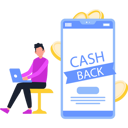 پیش‌نمایش فایل guy-getting-cashback-online-9934526 از پک بازگشت وجه و بازپرداخت
