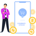 پیش‌نمایش فایل guy-looking-at-approved-cashback-9934559 از پک بازگشت وجه و بازپرداخت