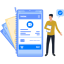 پیش‌نمایش فایل guy-paying-online-through-his-wallet-9934553 از پک بازگشت وجه و بازپرداخت