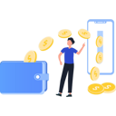 پیش‌نمایش فایل money-transferred-to-mobile-9934513 از پک بازگشت وجه و بازپرداخت