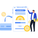 پیش‌نمایش فایل young-guy-sending-cashback-9934569 از پک بازگشت وجه و بازپرداخت