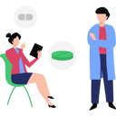 پیش‌نمایش فایل girl-talking-to-doctor-about-medicine-9969278 از پک شخصیت