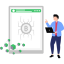 پیش‌نمایش فایل guy-working-on-bitcoin-blockchain-9969230 از پک شخصیت