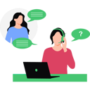 پیش‌نمایش فایل young-girl-talking-to-customer-service-girl-9969282 از پک شخصیت