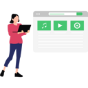 پیش‌نمایش فایل young-girl-working-on-laptop-9969207 از پک شخصیت