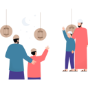 پیش‌نمایش فایل children-are-meeting-on-eid-10094231 از پک عید (فطر و قربان)