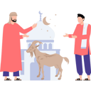 پیش‌نمایش فایل man-is-selling-a-goat-10094202 از پک عید (فطر و قربان)