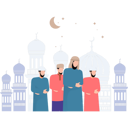 پیش‌نمایش فایل men-are-praying-in-the-mosque-10094216 از پک عید (فطر و قربان)