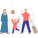 پیش‌نمایش فایل muslim-family-is-going-to-celebrate-eid-10094204 از پک عید (فطر و قربان)