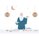 پیش‌نمایش فایل muslim-girl-is-putting-food-on-the-table-10094237 از پک عید (فطر و قربان)