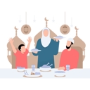 پیش‌نمایش فایل muslim-woman-is-serving-food-to-the-family-10094224 از پک عید (فطر و قربان)