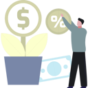 پیش‌نمایش فایل boy-looking-at-dollar-plant-10020936 از پک کسب و کار رایگان