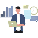 پیش‌نمایش فایل man-working-on-his-laptop-10020904 از پک کسب و کار رایگان