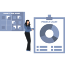 پیش‌نمایش فایل woman-looking-at-project-chart-10020927 از پک کسب و کار رایگان