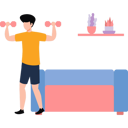 پیش‌نمایش فایل boy-exercising-with-dumb-bells-10142584 از پک تمرین ورزشی