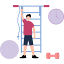 پیش‌نمایش فایل boy-is-standing-near-gym-equipment-10142583 از پک تمرین ورزشی