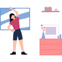 پیش‌نمایش فایل fitness-girl-is-stretching-body-10142596 از پک تمرین ورزشی