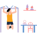 پیش‌نمایش فایل girl-doing-pull-up-exercise-10142559 از پک تمرین ورزشی