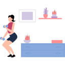 پیش‌نمایش فایل girl-exercising-with-dumb-bells-10142552 از پک تمرین ورزشی