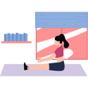 پیش‌نمایش فایل girl-is-doing-different-exercises-10142558 از پک تمرین ورزشی