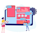 پیش‌نمایش فایل boy-and-a-girl-making-business-report-10069700 از پک تیم محصول
