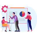 پیش‌نمایش فایل boy-talking-to-girl-working-on-laptop-10069663 از پک تیم محصول