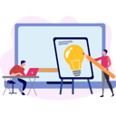 پیش‌نمایش فایل boys-working-on-business-ideas-10069754 از پک تیم محصول