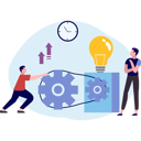 پیش‌نمایش فایل boys-working-on-idea-setting-10069769 از پک تیم محصول
