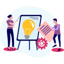 پیش‌نمایش فایل business-team-working-on-business-idea-10069691 از پک تیم محصول
