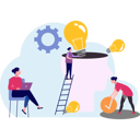 پیش‌نمایش فایل girls-working-on-business-ideas-10069762 از پک تیم محصول