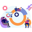 پیش‌نمایش فایل team-working-on-report-10069672 از پک تیم محصول