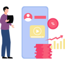 پیش‌نمایش فایل businessman-looking-at-marketing-graph-10145463 از پک بازاریابی