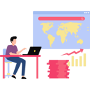 پیش‌نمایش فایل businessman-working-on-a-business-graph-10145459 از پک بازاریابی