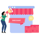 پیش‌نمایش فایل girl-announcing-the-discount-10145468 از پک بازاریابی