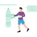 پیش‌نمایش فایل boy-is-punching-to-the-punching-bag-10143089 از پک کاهش وزن