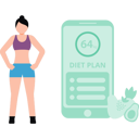پیش‌نمایش فایل girl-has-a-diet-plan-10143066 از پک کاهش وزن