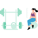 پیش‌نمایش فایل girl-is-exercising-with-the-ball-10143068 از پک کاهش وزن