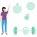 پیش‌نمایش فایل girl-is-standing-near-gym-equipment-10143060 از پک کاهش وزن