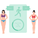 پیش‌نمایش فایل modern-girl-lost-5-kg-by-running-10143062 از پک کاهش وزن