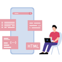 پیش‌نمایش فایل guy-is-doing-coding-10168055 از پک توسعه وب