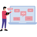 پیش‌نمایش فایل guy-is-doing-coding-10168082 از پک توسعه وب
