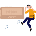 پیش‌نمایش فایل boy-is-listening-to-a-podcast-10177738 از پک پادکست