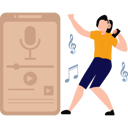پیش‌نمایش فایل girl-is-enjoying-the-music-10177728 از پک پادکست